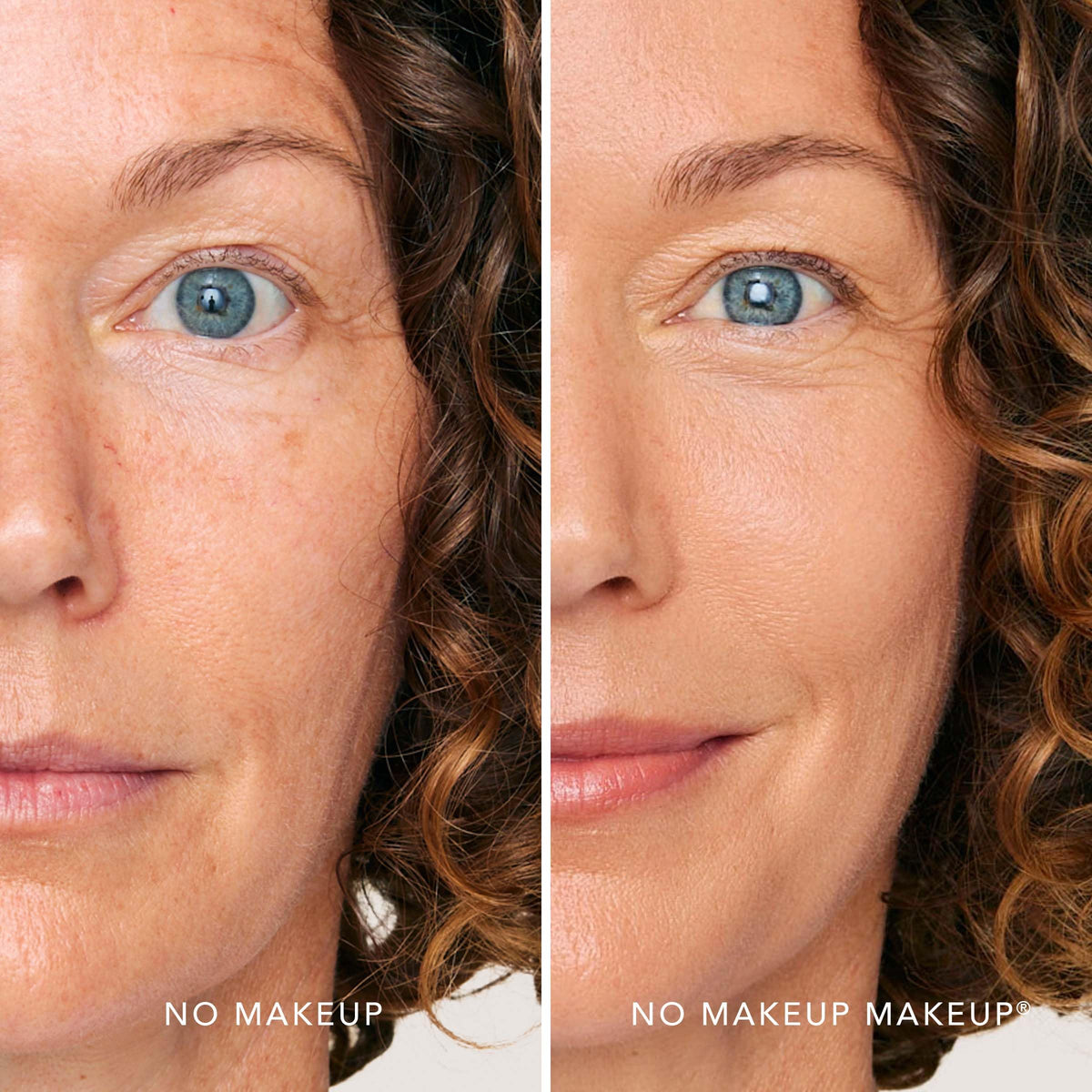 No Makeup Makeup brush detail with synthetic bristles for smooth application