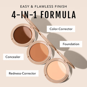 No Makeup Makeup application sponge in use for targeted coverage and flawless blending