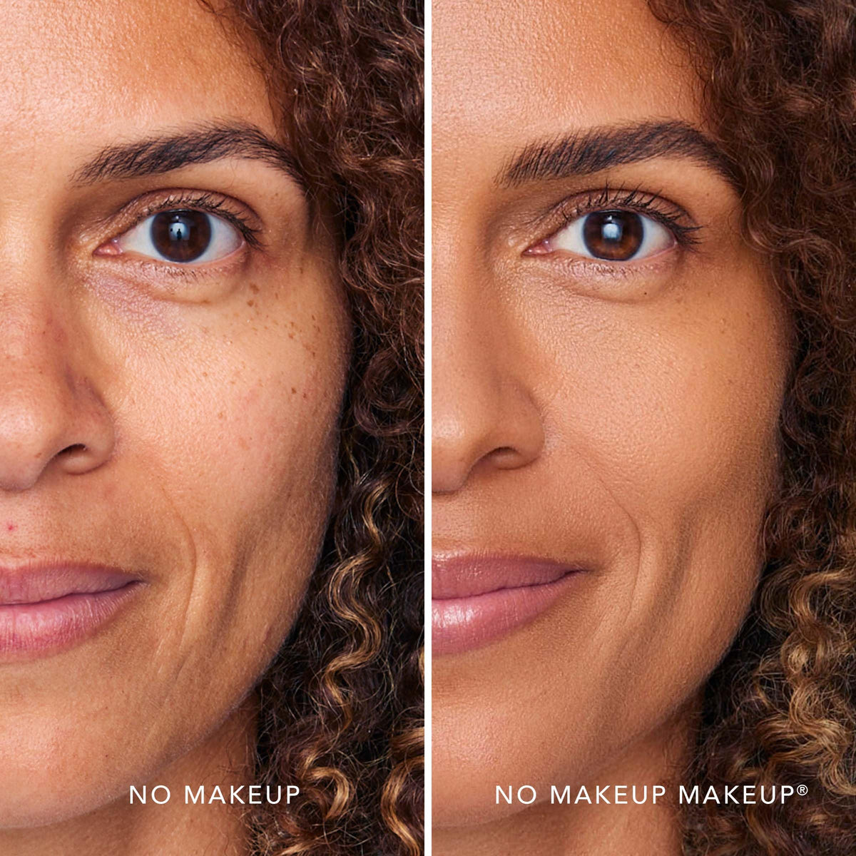 No Makeup Makeup Perfect Foundation Brush bristle detail, designed for seamless blending