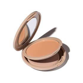 No Makeup Makeup foundation front packaging showing compact balm, easy-to-carry