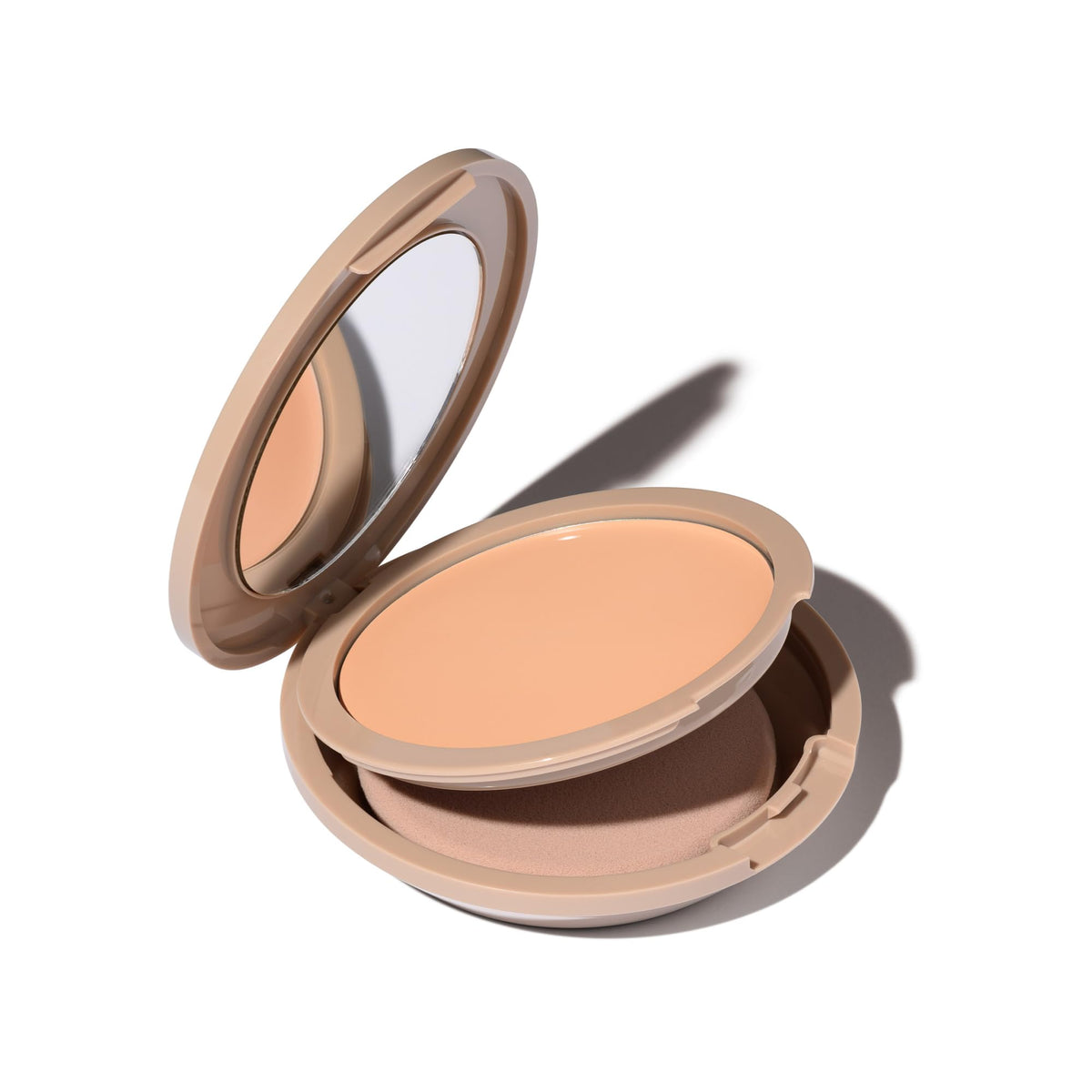 No Makeup Makeup foundation front packaging showing product and brush for quick application
