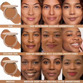 No Makeup Makeup cream-balm texture close-up, showing blendable formula and smooth finish