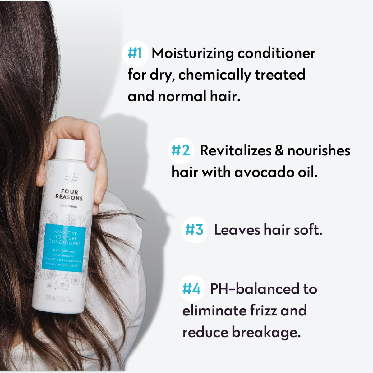 No nothing creamy conditioner texture close-up for smooth application