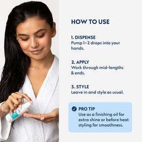No nothing with argan and jojoba ingredient bottles emphasizing natural oil benefits
