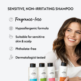 No Nothing placed on bathroom counter in lifestyle scene for daily routine benefit