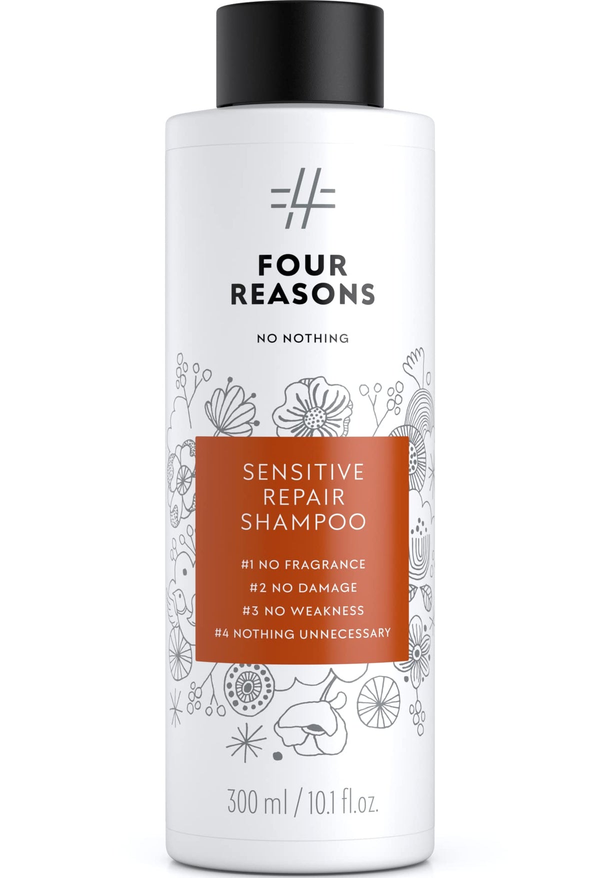 No nothing front packaging showing bottle and label, clear product benefits