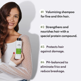 No nothing pump dispensing lightweight foam for gentle cleansing