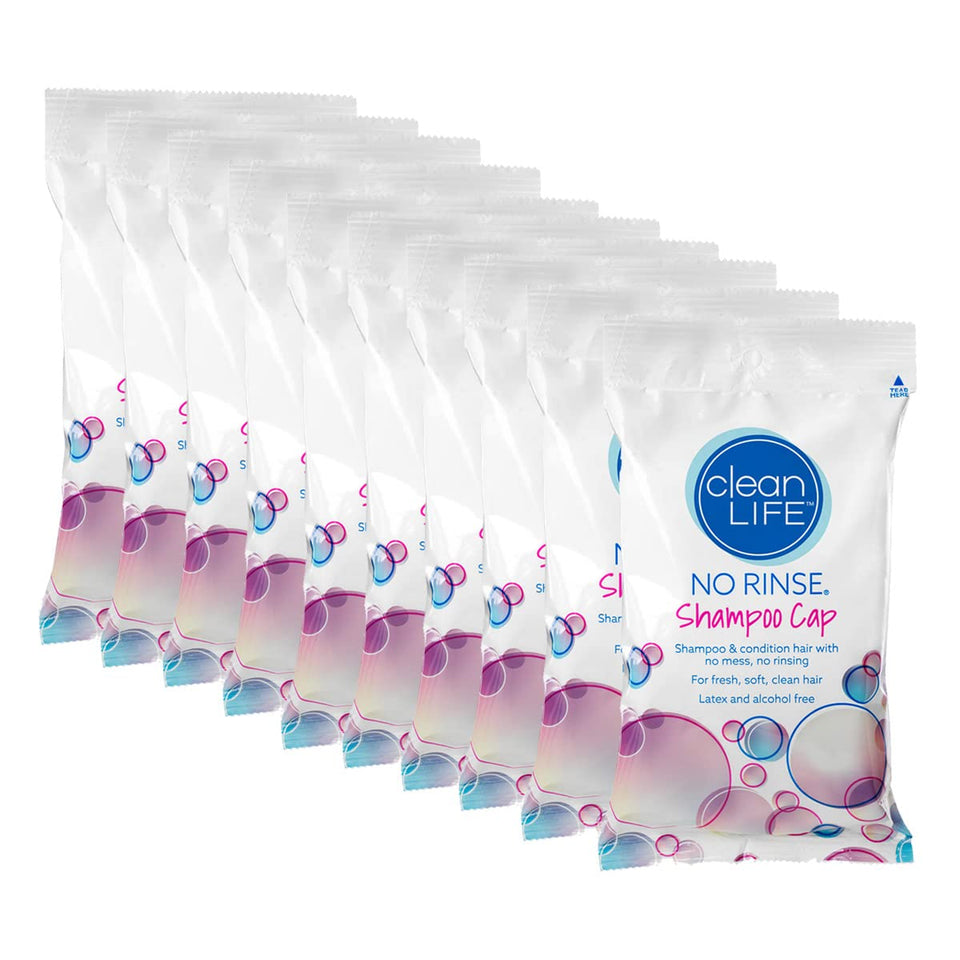 No-Rinse brand front packaging showing 10-pack and clear benefits