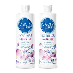 No-Rinse bottle front packaging showing label and size, brand clarity and convenience