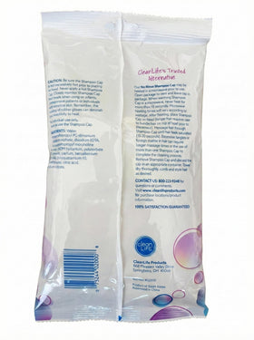 No-Rinse brand product on bedside table with towel, discreet dignified care benefit