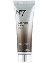 No7 primer front packaging showing clear bottle and smooth-skin benefit