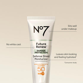 No7 applied on hand absorbing quickly for immediate comfort