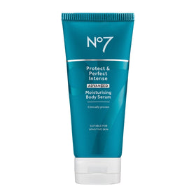 No7 front packaging showing bottle and product name with clear benefit