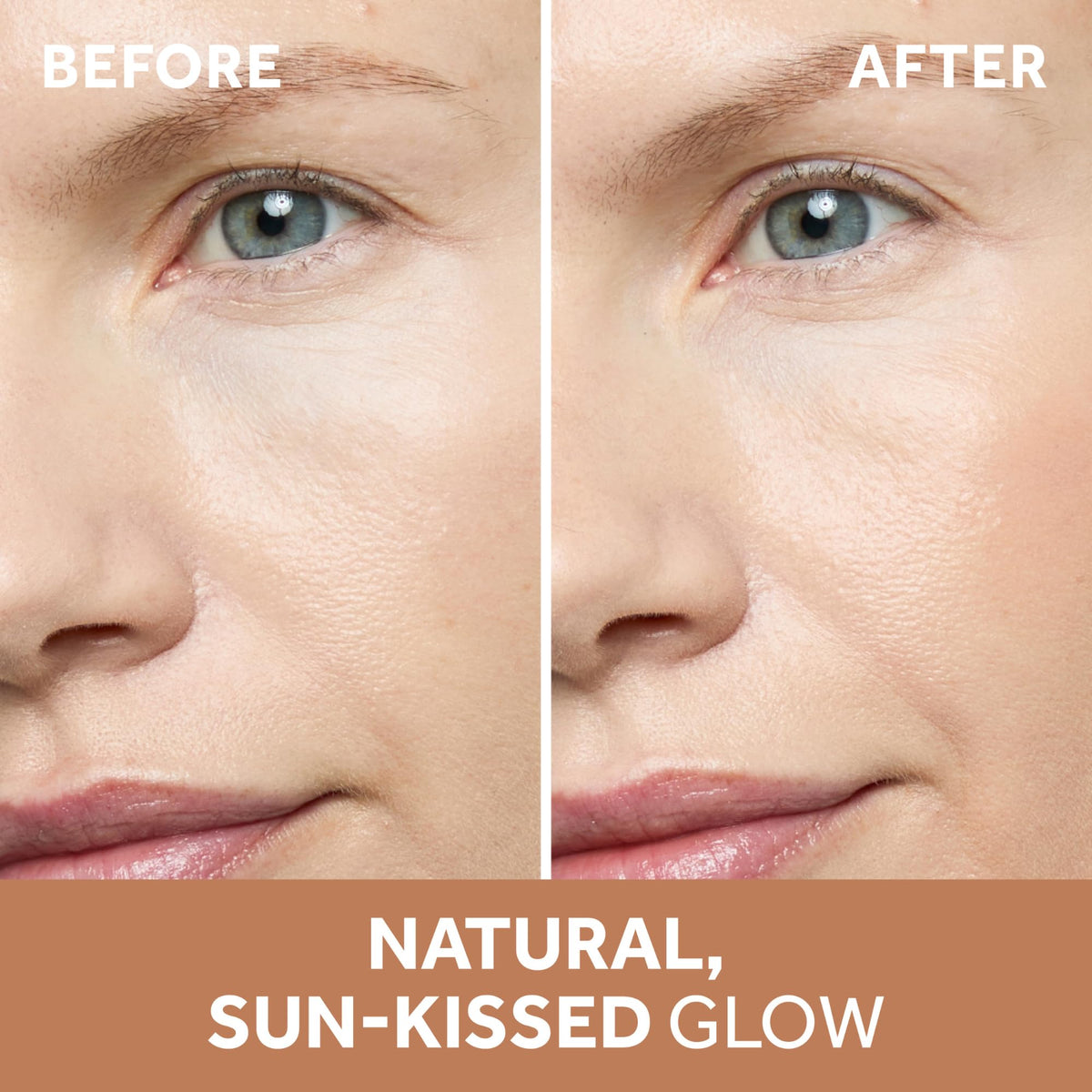 No7 cream bronzer texture close-up demonstrating smooth blendability