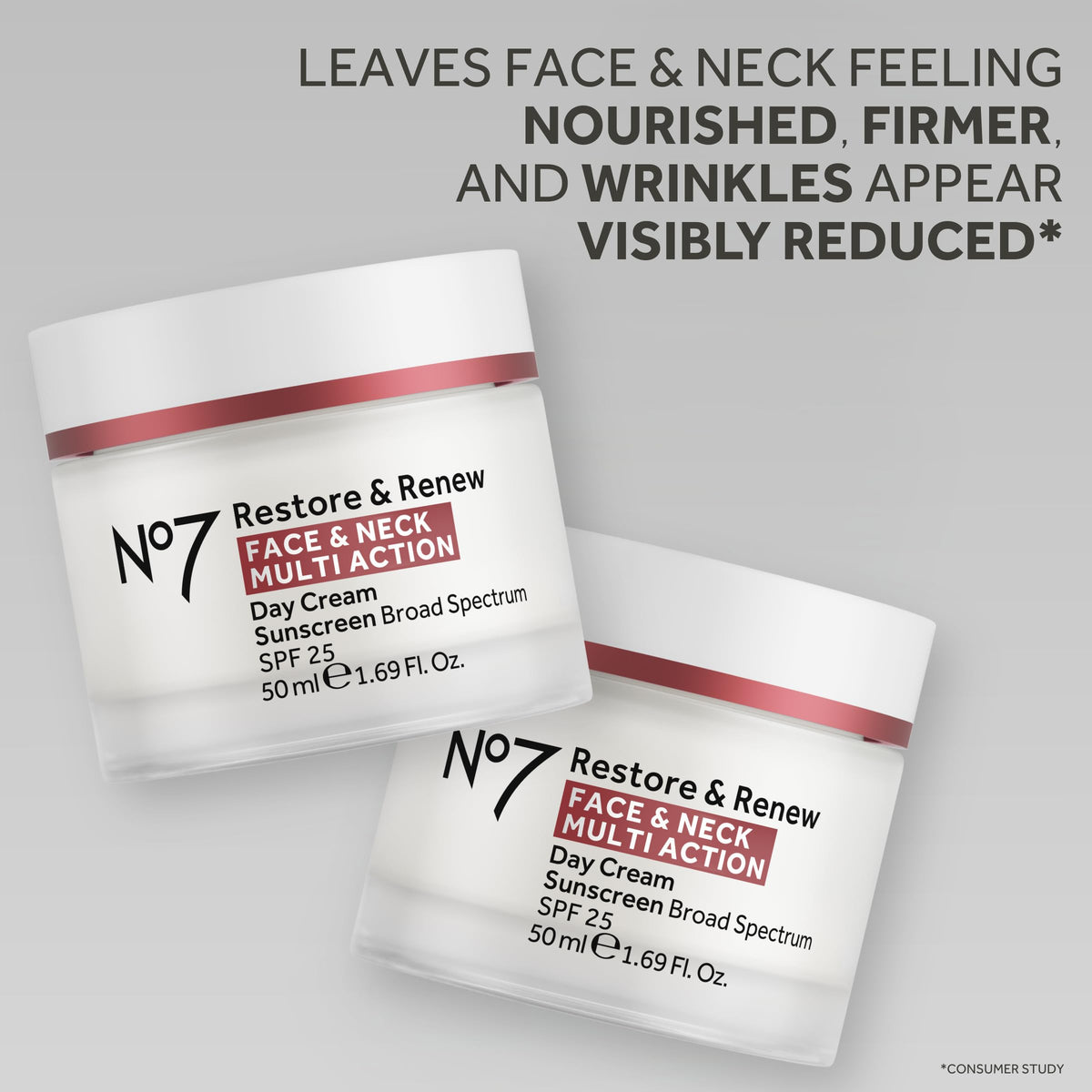 No7 cream texture close-up illustrating smooth blendable formula and fast absorption