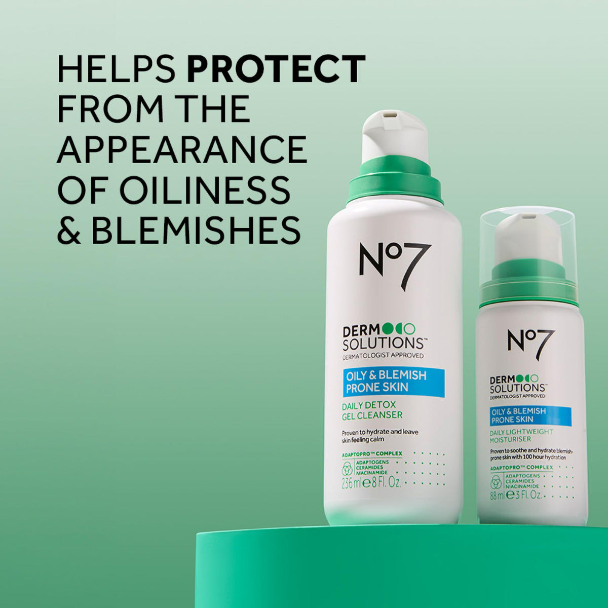 No7 16 fl oz bottle held in hand showing large size and value