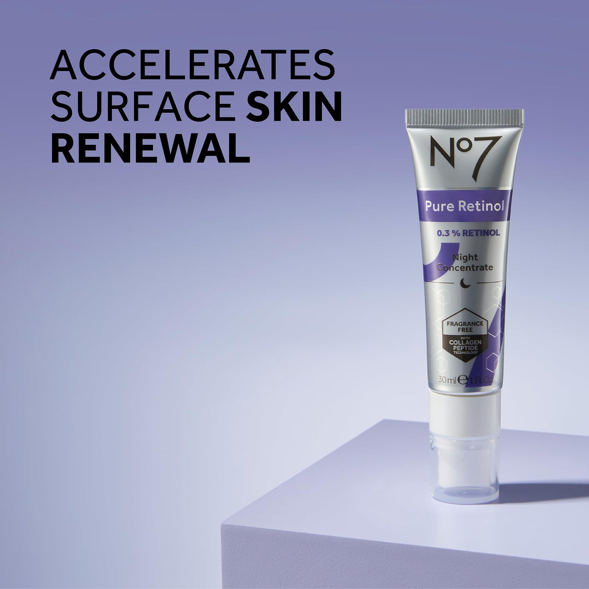 No7 dropper releasing serum with silky texture for easy absorption