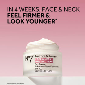 No7 dual anti-aging serum pump detail showing precise delivery and treatment