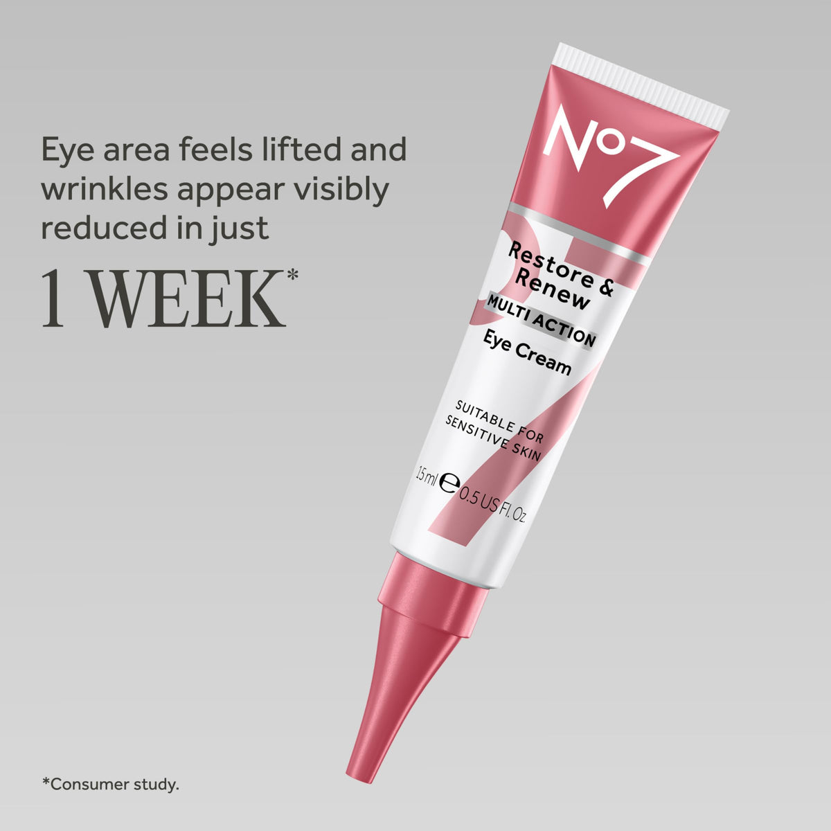 No7 cream texture close-up highlighting smooth blendability and lightweight finish