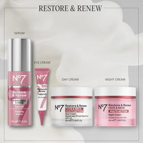No7 tube on bathroom vanity with mirror, lifestyle clarity and daily routine ease