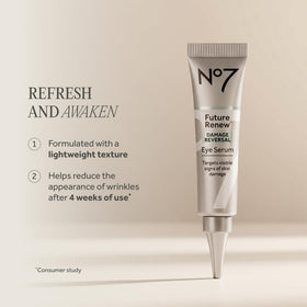 No7 bottle and cap detail highlighting premium finish and easy dispensing