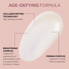 No7 smoothing serum onto face to reduce visible lines
