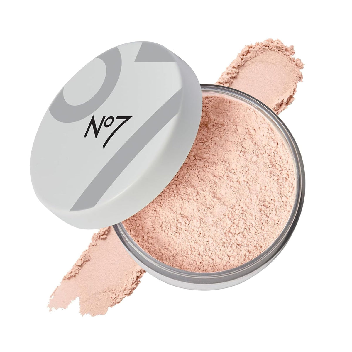 No7 compact front view showing packaging and brand for easy identification