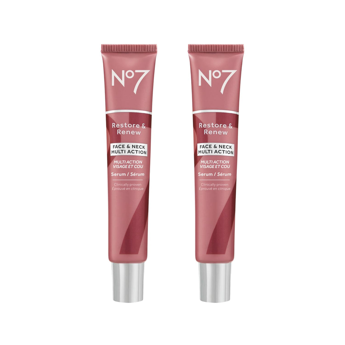 No7 front packaging showing bottle and label benefits