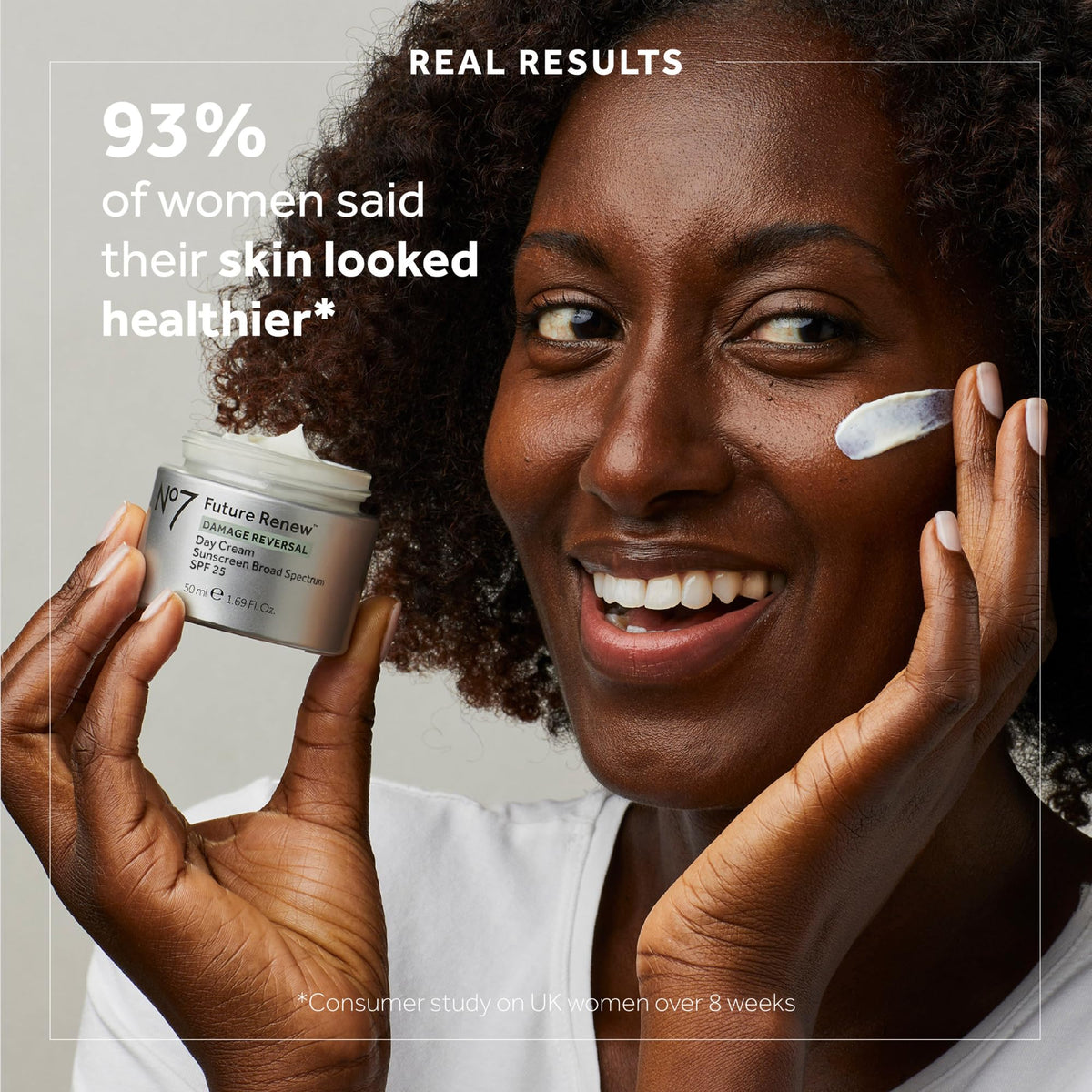 No7 night cream jar open top showing creamy texture and brand restorative benefit