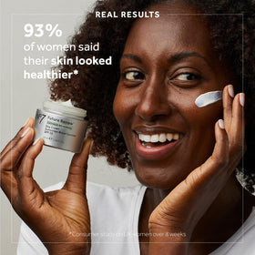 No7 night cream jar open top showing creamy texture and brand restorative benefit