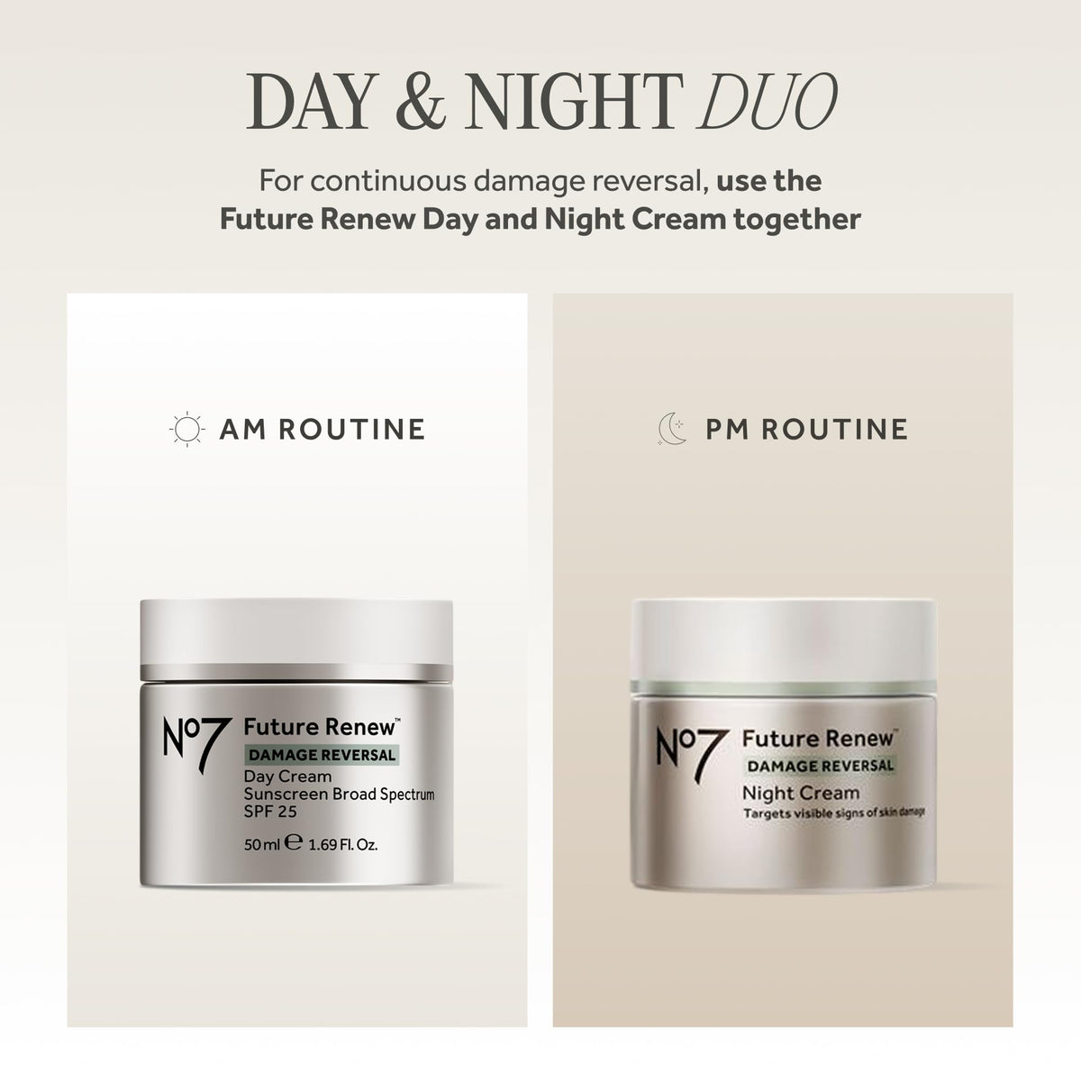 No7 jar on a nightstand styled to show evening routine convenience