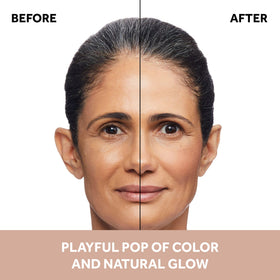 No7 powder swirl texture detail highlighting smooth finish