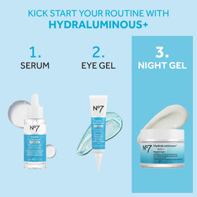No7 product being applied to hand demonstrating quick absorption benefit
