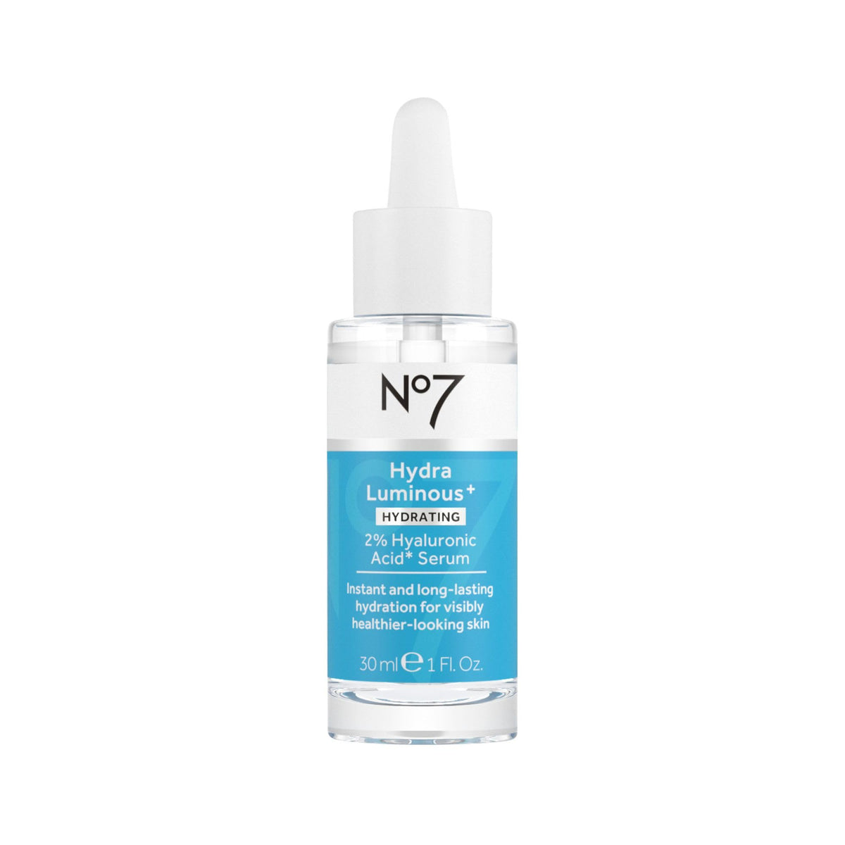 No7 front packaging showing bottle and brand for clear product recognition and trust