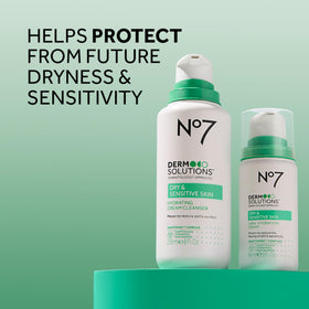 No7 ingredients focus with ceramides and niacinamide visuals, barrier support