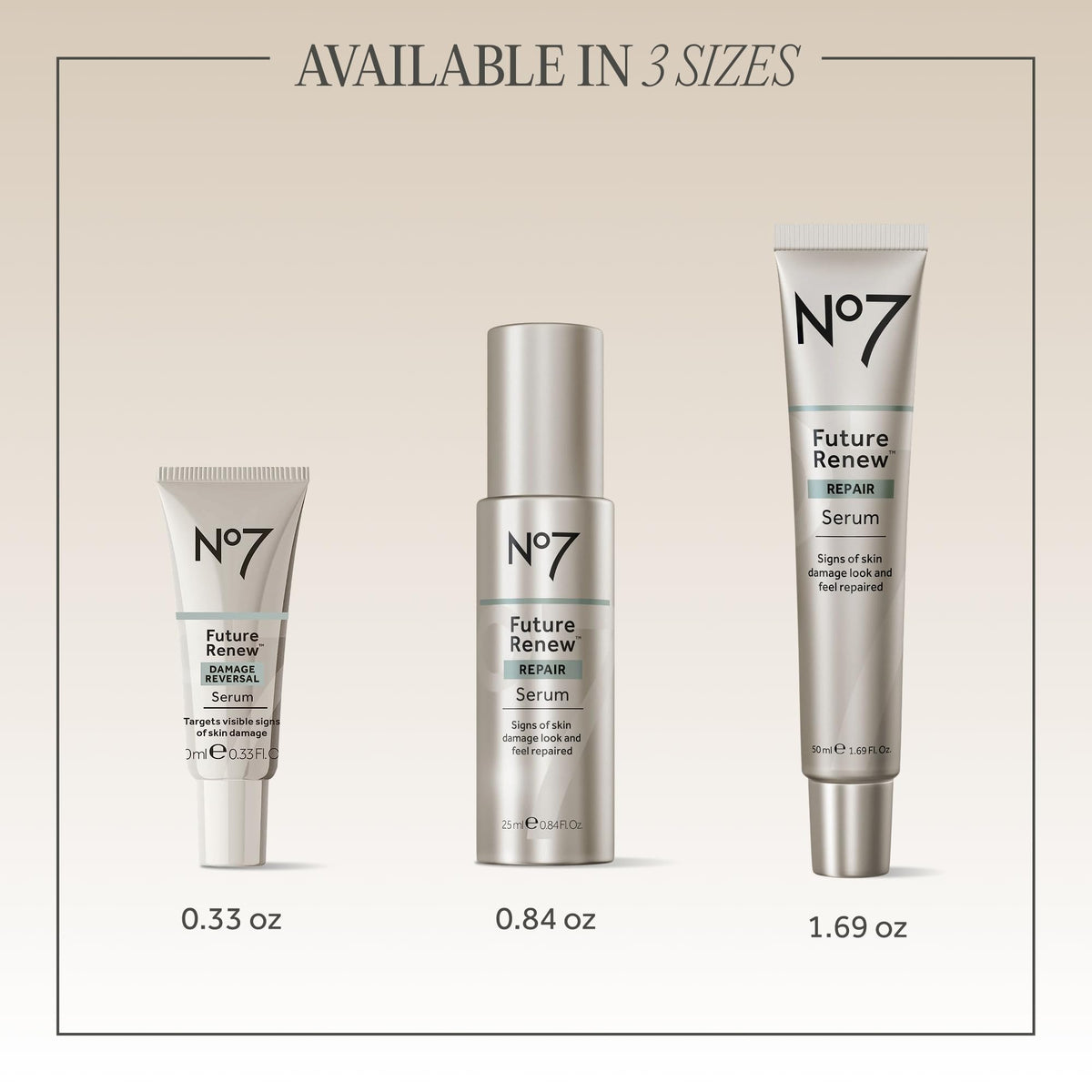 No7 ingredient list label close-up showing Pepticology and active benefits