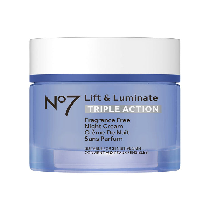 No7 jar front 50ml showing clean packaging and product benefit