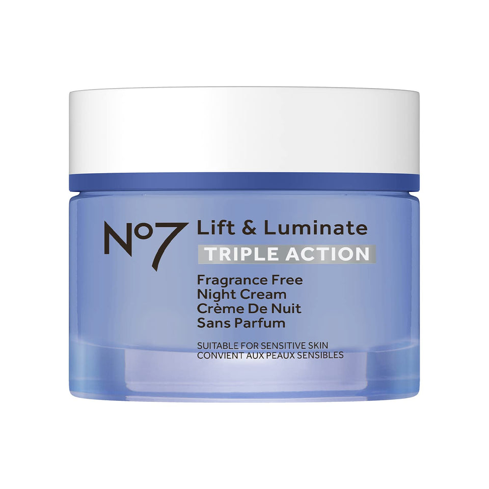 No7 jar front 50ml showing clean packaging and product benefit
