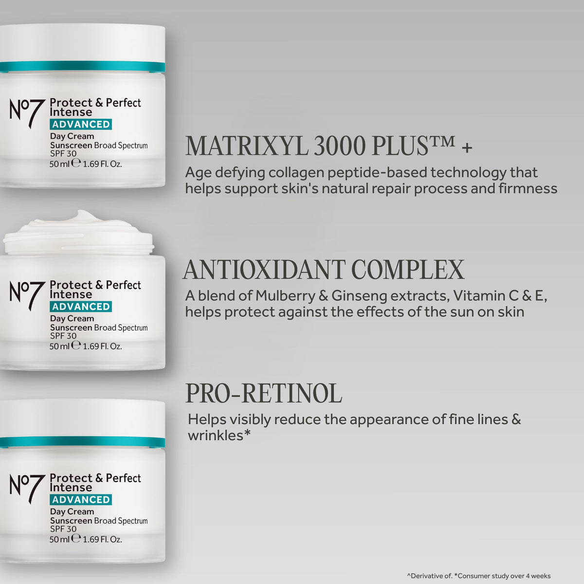 No7 jar open with cream highlighting smooth application