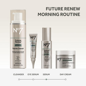 No7 lifestyle bathroom counter display suggesting elegant everyday use