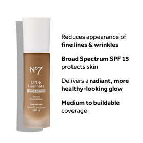 No7 texture close-up of creamy serum foundation highlighting smooth blendability