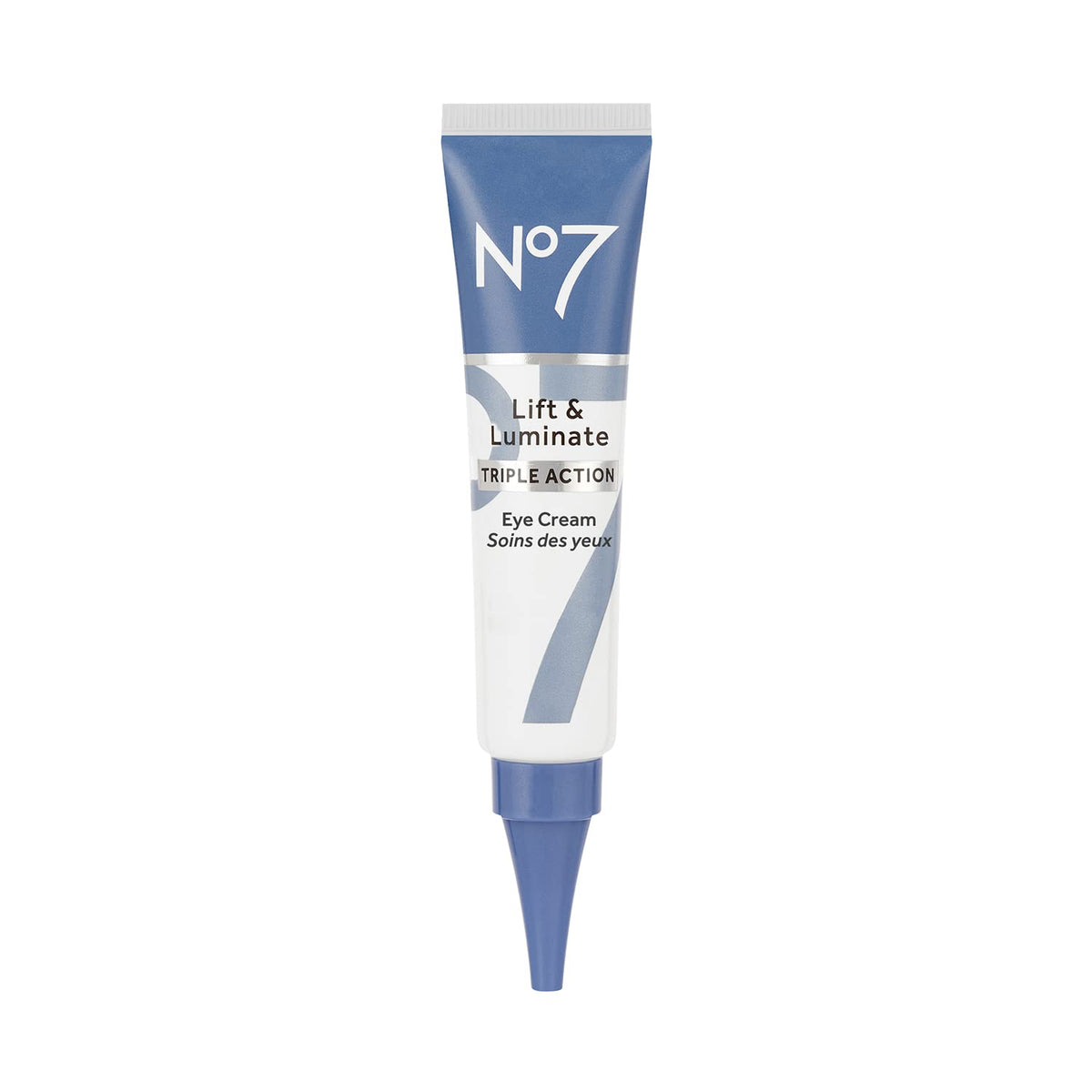 No7 front packaging showing jar and label, highlighting trusted formulation