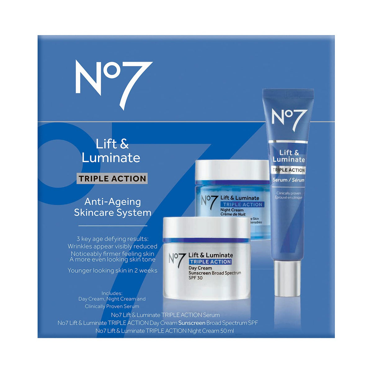 No7 vitamin C wrinkle serum dropper dispensing texture highlighting quick absorption benefit