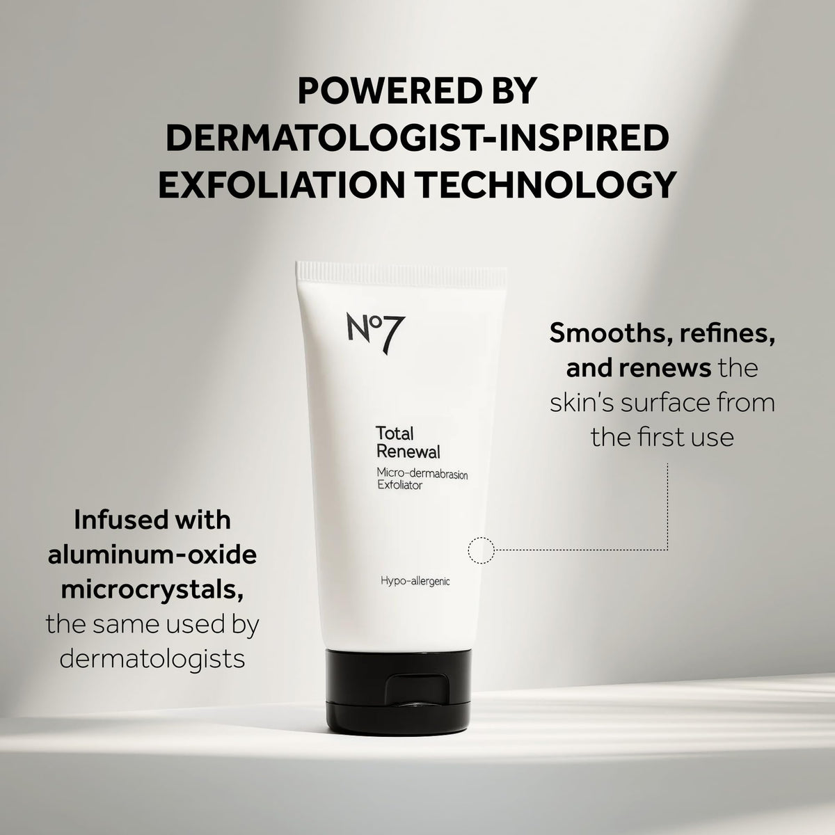 No7 application on hand demonstrating correct amount and gentle spread