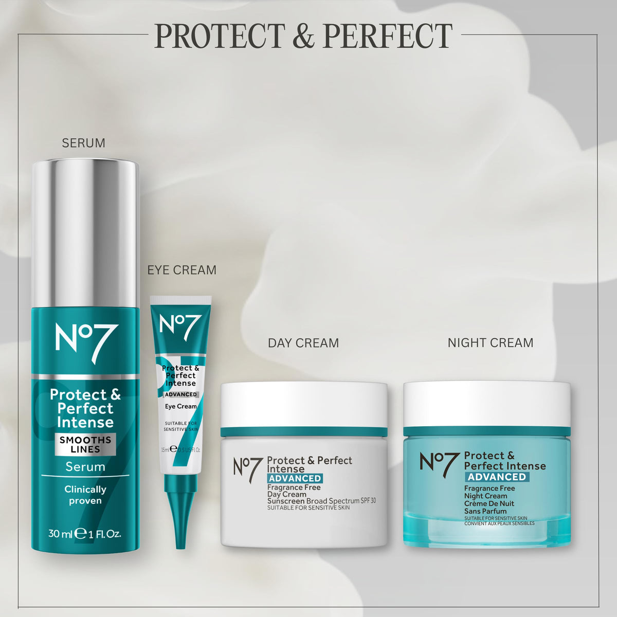 No7 night cream on bathroom shelf in lifestyle setting promoting nightly routine