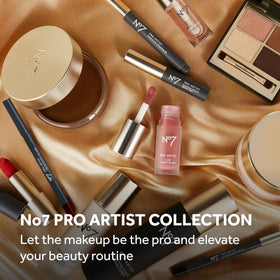 No7 product with packaging next to hand showing compact size and travel convenience
