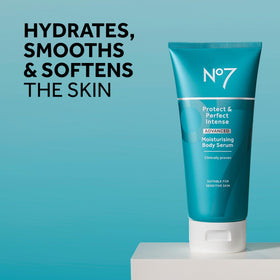 No7 pump dispensing serum texture highlighting quick absorption benefit