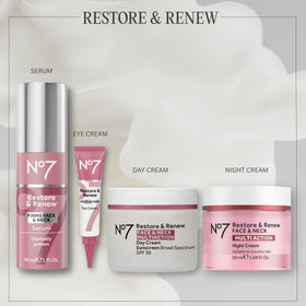 No7 cream in bathroom setting showing daily routine convenience benefit