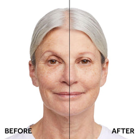 No7 texture close-up displaying smooth serum-foundation finish and blendability