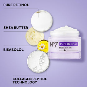 No7 night cream on bathroom vanity suggesting part of evening routine